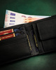 Leatherette wallet+belt set PETERSON PU PTN B35