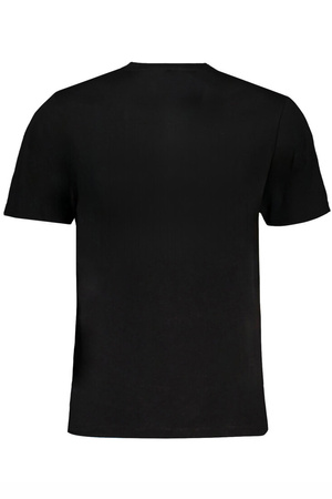 GIAN MARCO VENTURI MEN&#39;S SHORT SLEEVED T-SHIRT BLACK