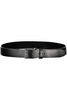 TOMMY HILFIGER MEN&#39;S BLACK LEATHER BELT