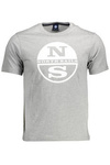 NORTH SAILS MEN&#39;S SHORT SLEEVE T-SHIRT GRAY