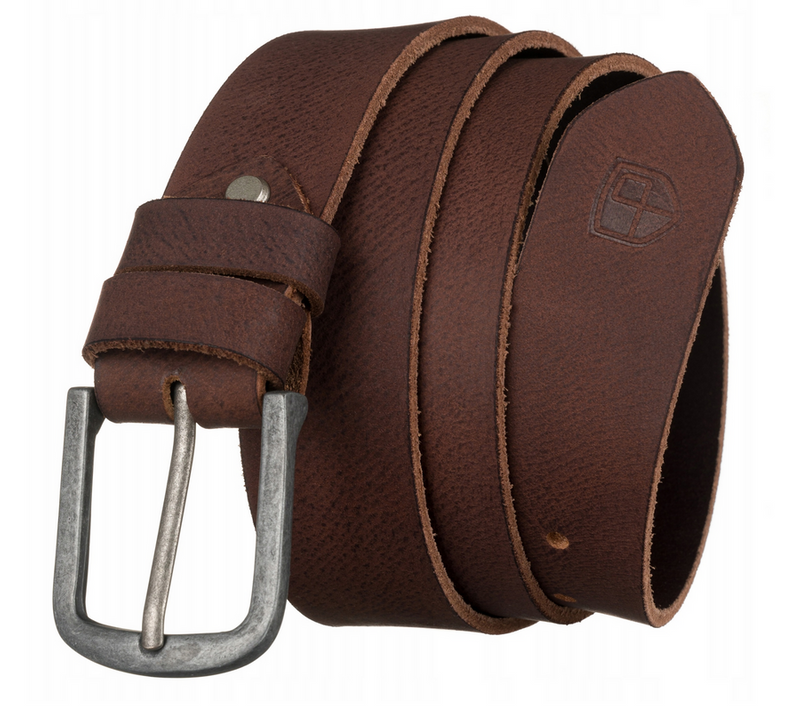 Leather belt PETERSON PTN PS-04