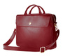 Genuine leather woman's laptop bag FL16 Sorrento burgundy