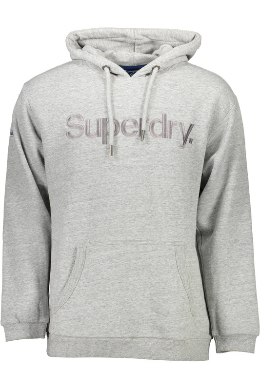 SUPERDRY SWEATSHIRT OHNE REISSVERSCHLUSS HERREN GRAU