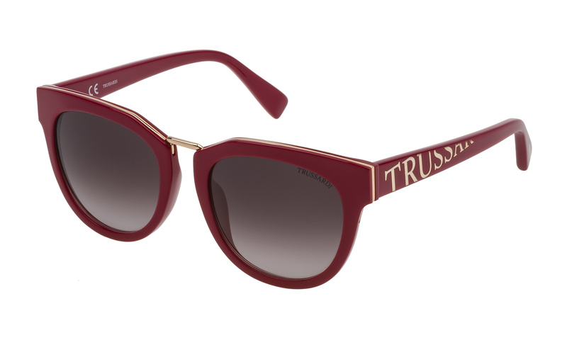 SUNGLASSES TRUSSARDI WOMAN STR180520U17 (Szkło/Zausznik/Mostek) 52/21/140 mm)