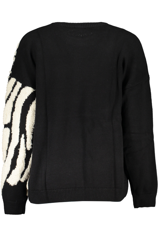 DESIGUAL BLACK WOMEN&#39;S SWEATER