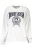 TOMMY HILFIGER WOMEN&#39;S WHITE SWEATSHIRT WITHOUT ZIP