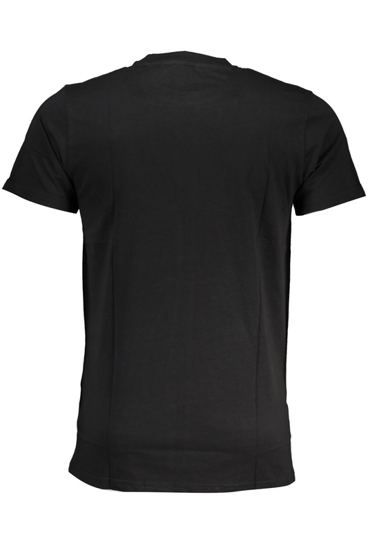 CAVALLI CLASS HERREN-KURZARM-T-SHIRT SCHWARZ