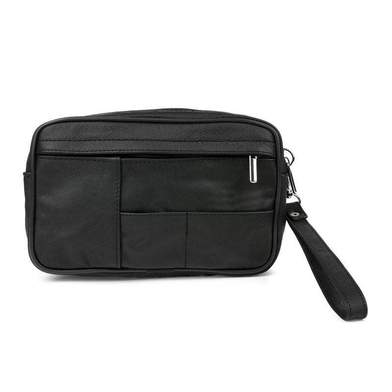 Herren Lederhandtasche mit zwei Fächern Beltimore G45