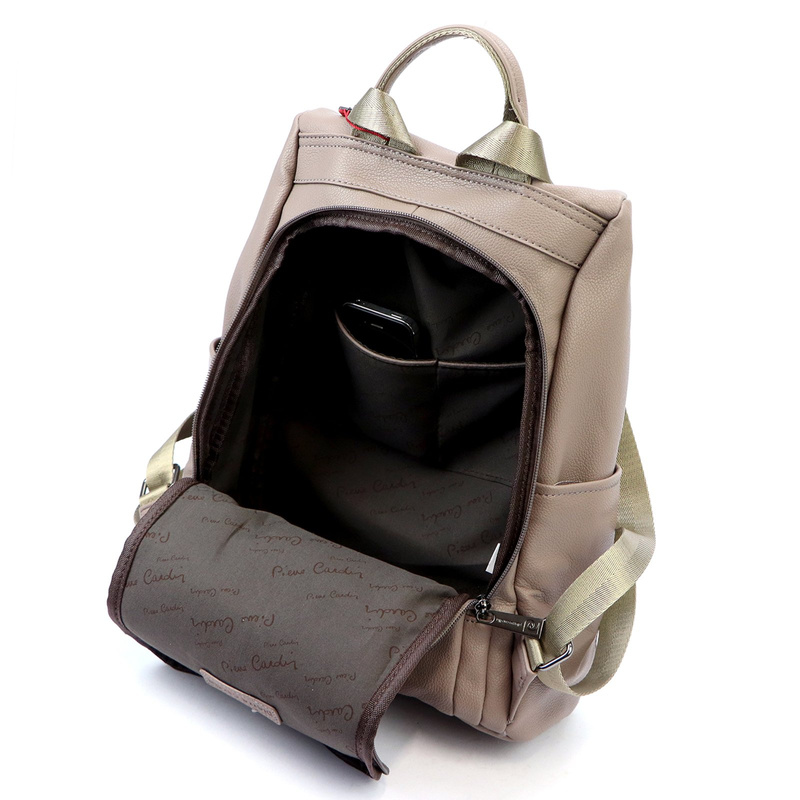 Damen Öko-Leder Rucksack Pierre Cardin LONG15 1943