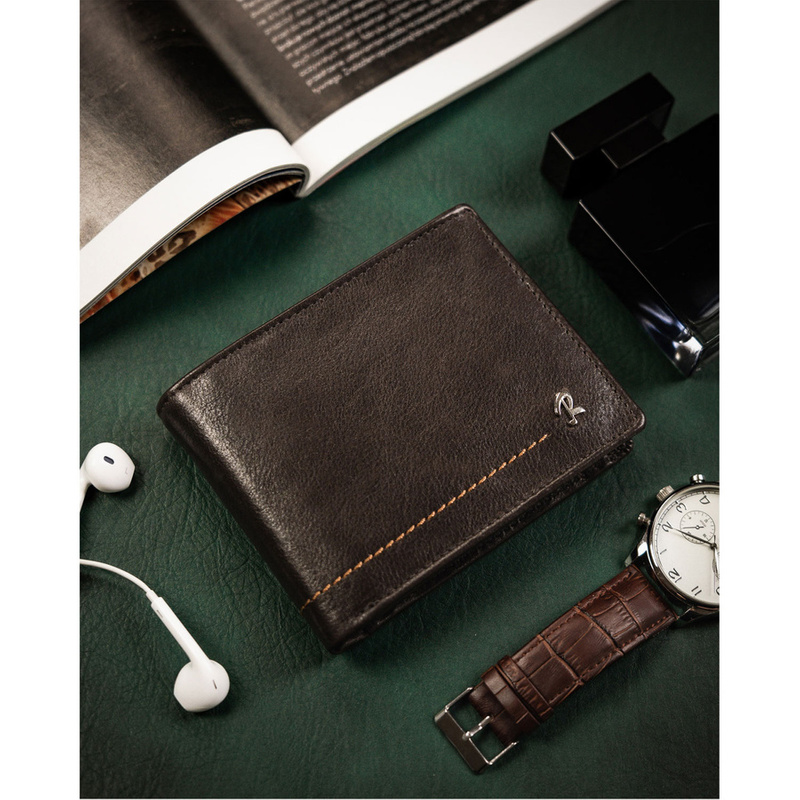 Leather wallet RFID ROVICKY N992-CMC