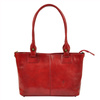 Women's leather shopper bag shoulder bag