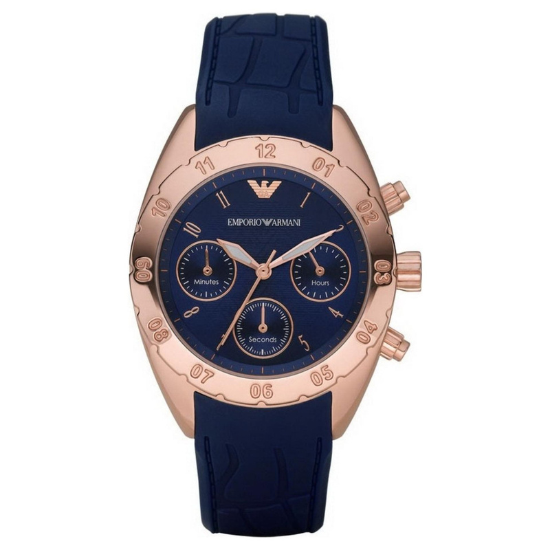 ARMANI – Chronographen-Armbanduhr für Damen