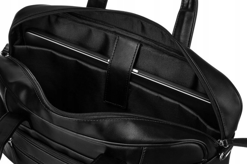 Leatherette laptop bag PETERSON PTN LAP-513A-PUD-120