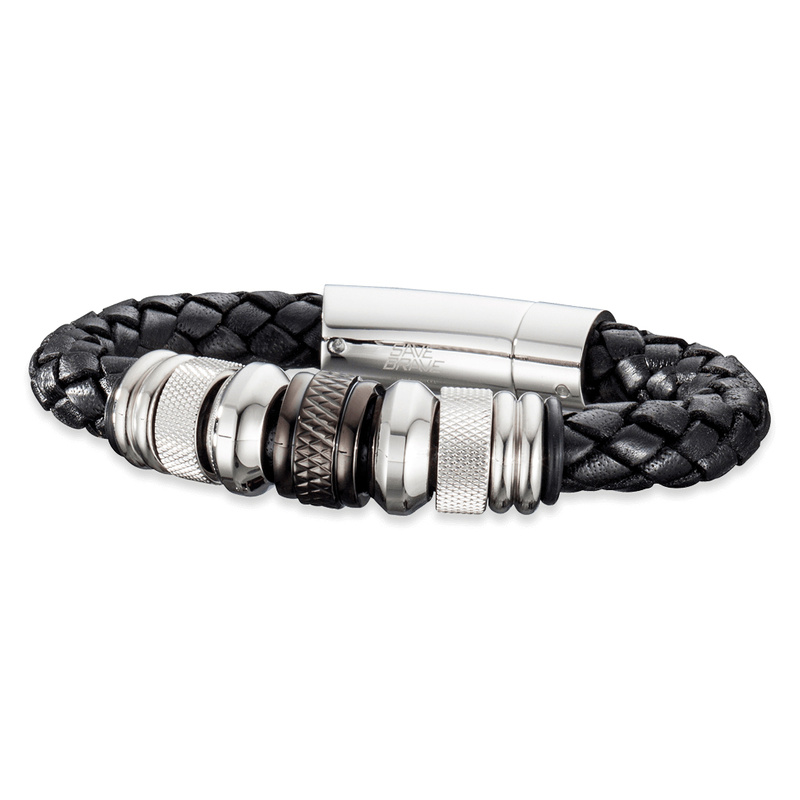 BRACELET SAVE BRAVE MAN SBBTANGO19 (19CM )