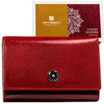 Leather wallet RFID PETERSON PTN 27079-TVT