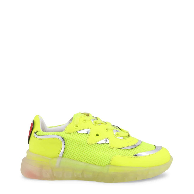 Sneakers Marke Love Moschino Modell JA15153G1CIW1 Farbe Gelb. Schuhe Damen. Saison: FrŘhling/Sommer