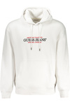 GUESS JEANS SWEATSHIRT WITHOUT ZIP MEN WHITE