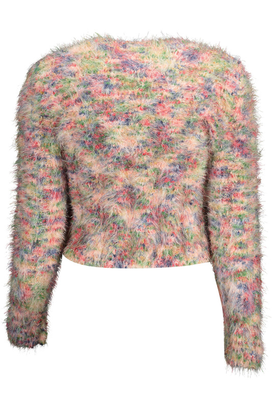 DESIGUAL PINK WOMAN SWEATER