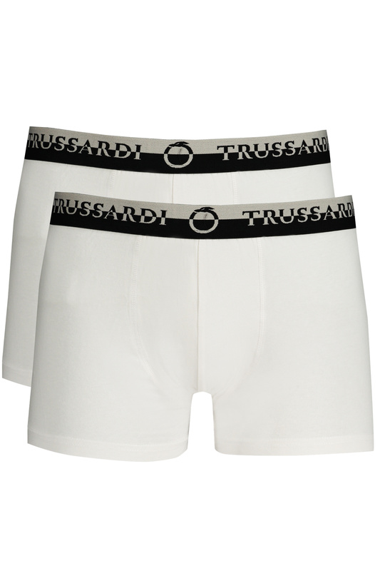 TRUSSARDI MEN&#39;S WHITE BOXER