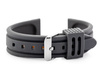 U09 rubber watch strap - gray - 28mm