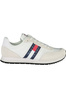 TOMMY HILFIGER MEN&#39;S WHITE SPORTS SHOES