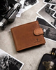 Peterson Leather Men's Wallet and Keychain Set