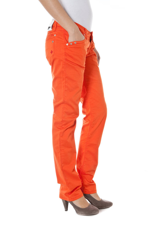 ZUELEMENTS WOMEN&#39;S ORANGE TROUSERS