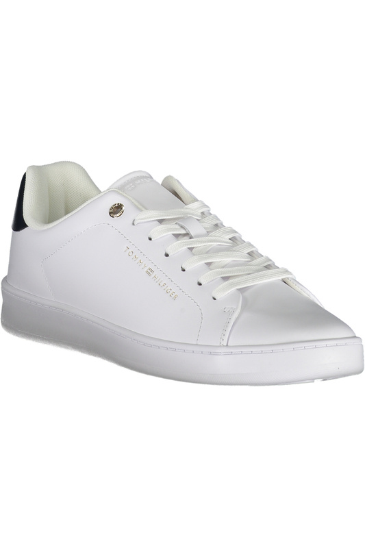 TOMMY HILFIGER MEN&#39;S WHITE SPORTS SHOES