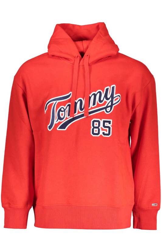 TOMMY HILFIGER SWEATSHIRT OHNE REISSVERSCHLUSS MANN ROT