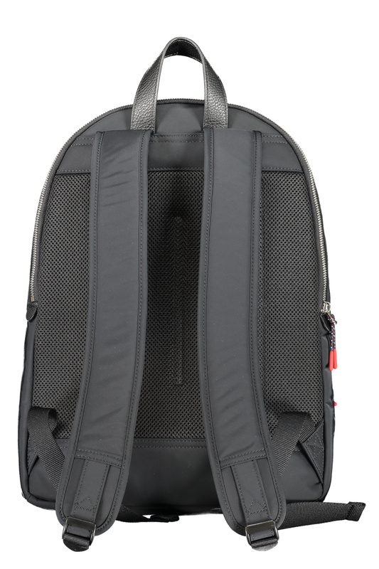 TOMMY HILFIGER MEN&#39;S BLACK BACKPACK