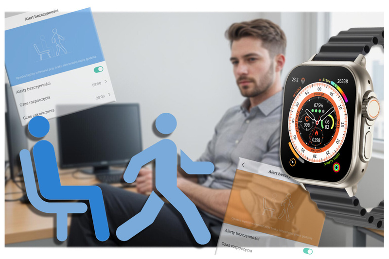 SMARTWATCH UNISEX Rubicon RNCF17 - BLUETOOTH CALL, WIRELESS CHARGING (sr059a)