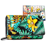 Leather wallet RFID ROVICKY R-N0493-ART