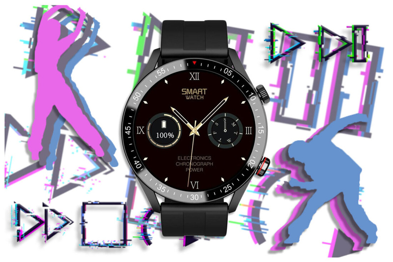 SMARTWATCH MĘSKI GRAVITY GT4-1 - WYKONYWANIE POŁĄCZEŃ, KROKOMIERZ (sg023a)