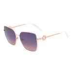 SUNGLASSES GUESS WOMEN GF6183-5828W (Szkło/Zausznik/Mostek) 58/18/140 mm)