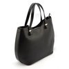 Elegant, stylish, large leather handbag