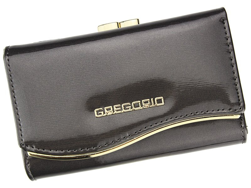 Gregorio patent leather women's purse