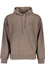 CALVIN KLEIN SWEATSHIRT WITHOUT ZIP MAN BROWN