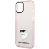 Karl Lagerfeld KLHCP12MHNCHTCP iPhone 12 /12 Pro 6,1" różowy/pink hardcase Ikonik Choupette