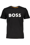 HUGO BOSS MEN&#39;S SHORT SLEEVE T-SHIRT BLACK