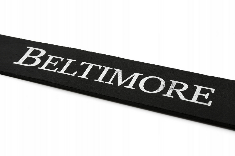 Beltimore curea de piele pentru femei, negru 3 cm W75 : Culori - negru, Dimensiunea curea - r.110-125 cm