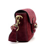 Suede elegant women's shoulder messenger bag