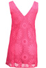 DESIGUAL KURZES KLEID DAMEN ROSA