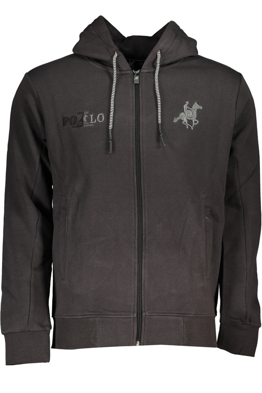 US GRAND POLO MEN&#39;S GRAY ZIP SWEATSHIRT