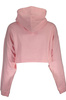 TOMMY HILFIGER PINK WOMEN&#39;S SWEATSHIRT WITHOUT ZIP