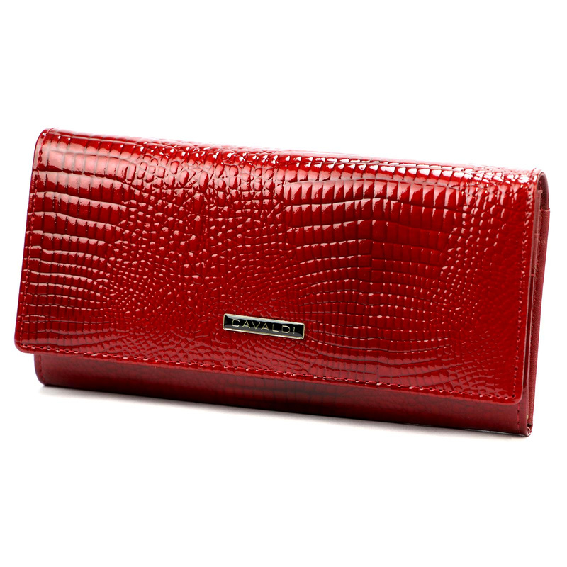 Women's large snakeskin wallet Cavaldi