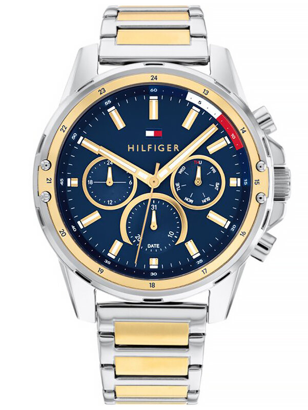 Functional men's quartz watch TOMMY HILFIGER