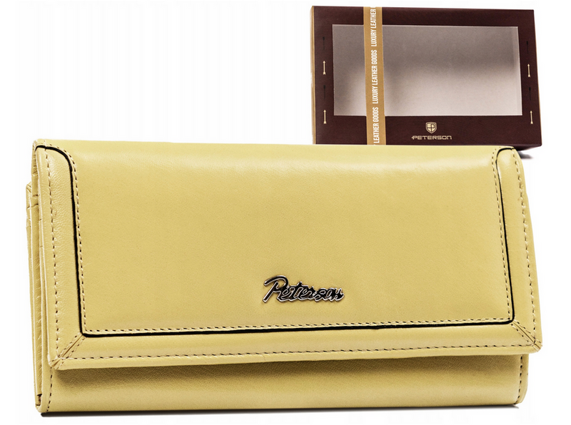 Women's genuine leather wallet Peterson PTN KA-23