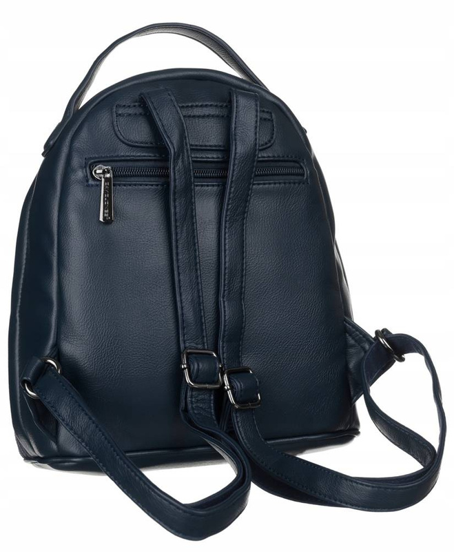 A small, practical women's ecological leather backpack - David Jones