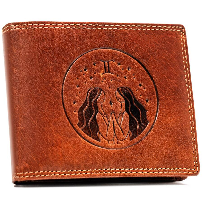 Leather wallet RFID PETERSON PTN N992-EBS