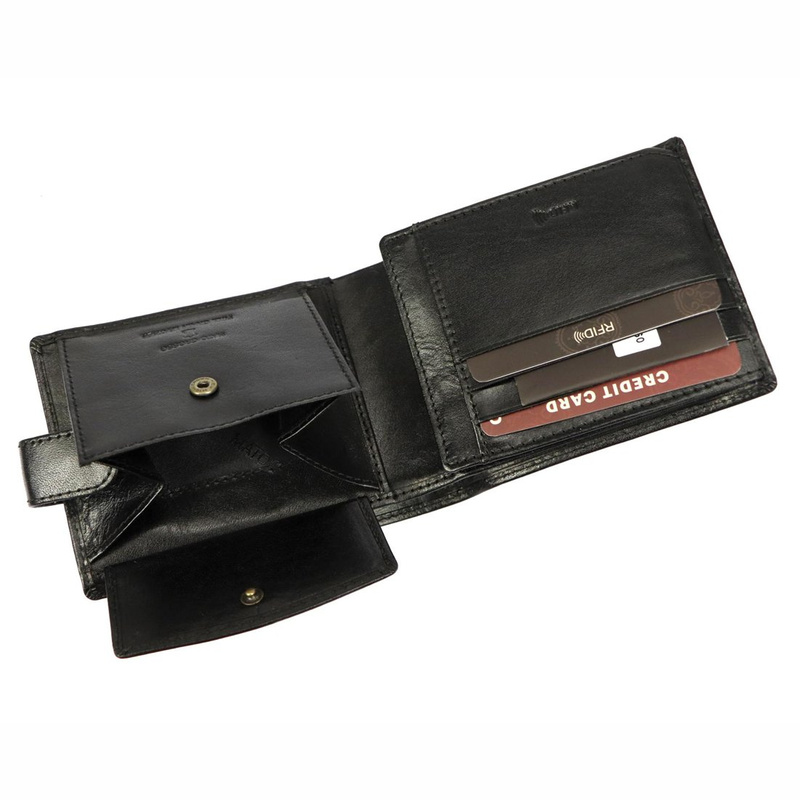 Men's genuine leather wallet Mato Grosso 0709/17-60 RFID